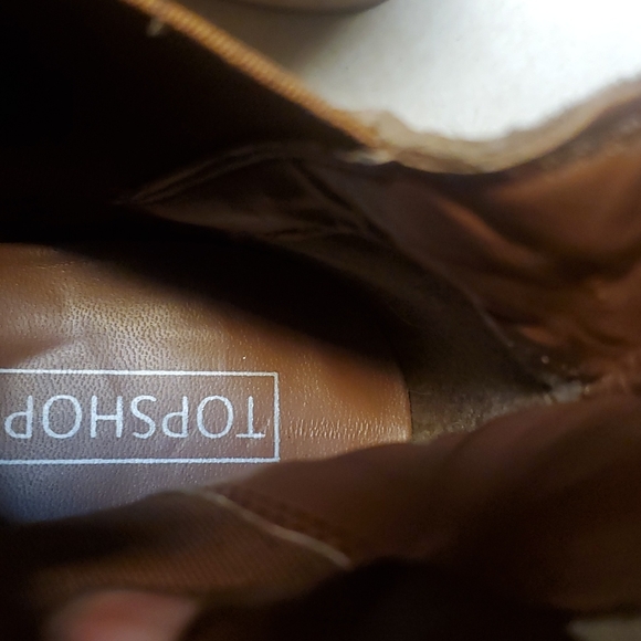 Topshop suede bootie size 38 us 7.5 - Picture 10 of 10